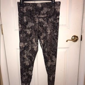 Snake print champion legging